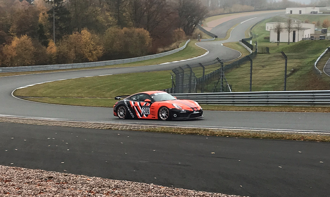 2 Runden Porsche GT4 MR selber fahren auf dem Hockenheimring